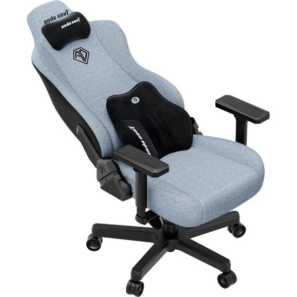 Кресло геймерское Anda Seat Kaiser 3E XL Linen Grey blue (871488093) в Киеве