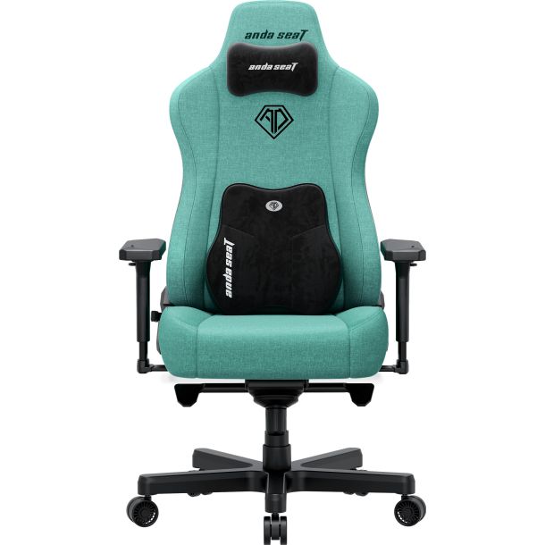 Крісло геймерське Anda Seat Kaiser 3E XL Linen Light Blue (871488089) недорого