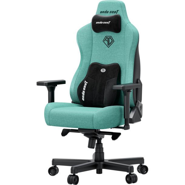 Крісло геймерське Anda Seat Kaiser 3E XL Linen Light Blue (871488089) купить