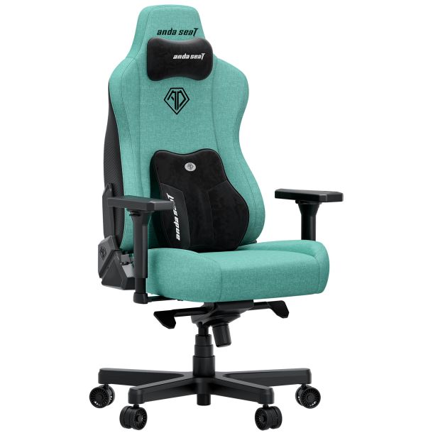 Крісло геймерське Anda Seat Kaiser 3E XL Linen Light Blue (871488089) kupistul