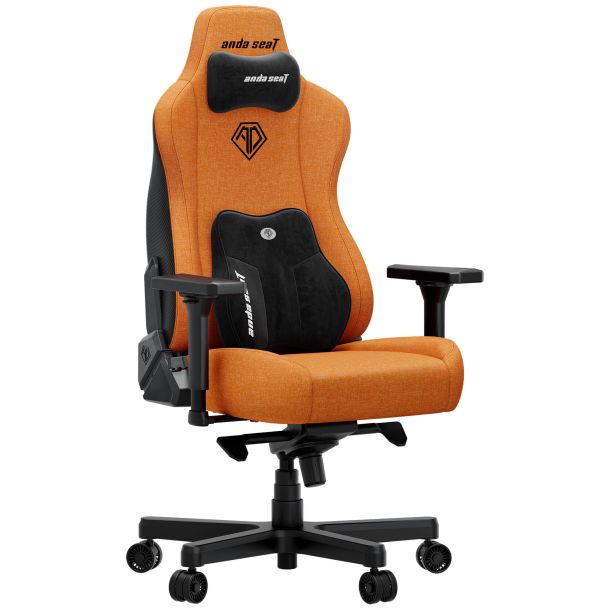 Кресло геймерское Anda Seat Kaiser 3E XL Linen Orange (871488092) kupistul