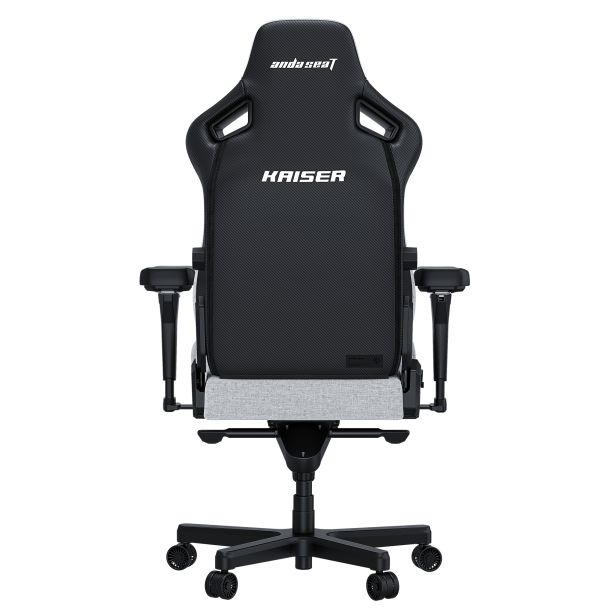 Кресло геймерское Anda Seat Kaiser 4 Size L Linen Fabric Grey (871470381) купить