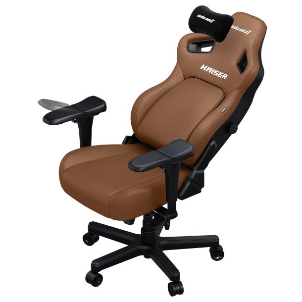 Крісло геймерське Anda Seat Kaiser 4 Size L Premium PVC Brown (871470376) в Украине