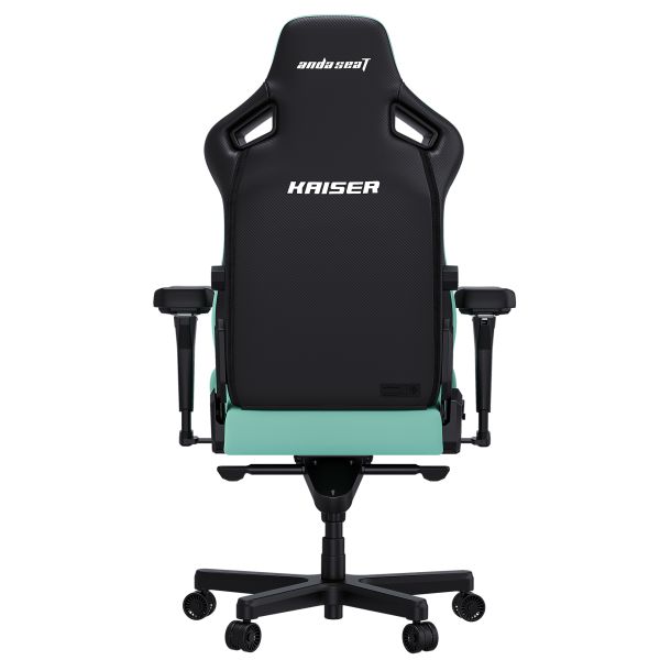 Кресло геймерское Anda Seat Kaiser 4 Size L Premium PVC Green (871470377) kupistul