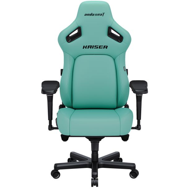 Кресло геймерское Anda Seat Kaiser 4 Size L Premium PVC Green (871470377) купить