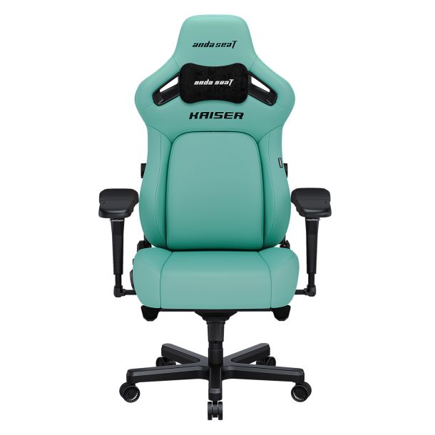 Кресло геймерское Anda Seat Kaiser 4 Size L Premium PVC Green (871470377) цена