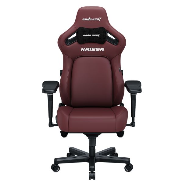 Кресло геймерское Anda Seat Kaiser 4 Size L Premium PVC Maroon (871470375) цена