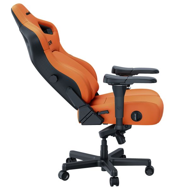 Крісло геймерське Anda Seat Kaiser 4 Size L Premium PVC Orange (871470373) недорого