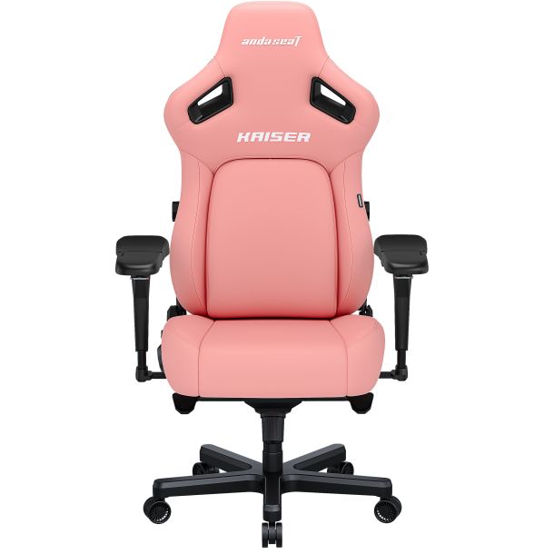 Кресло геймерское Anda Seat Kaiser 4 Size L Premium PVC Pink (871470374) kupistul