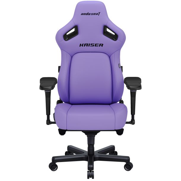 Кресло геймерское Anda Seat Kaiser 4 Size L Premium PVC Purple (871470378) kupistul