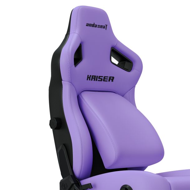 Кресло геймерское Anda Seat Kaiser 4 Size L Premium PVC Purple (871470378) с доставкой