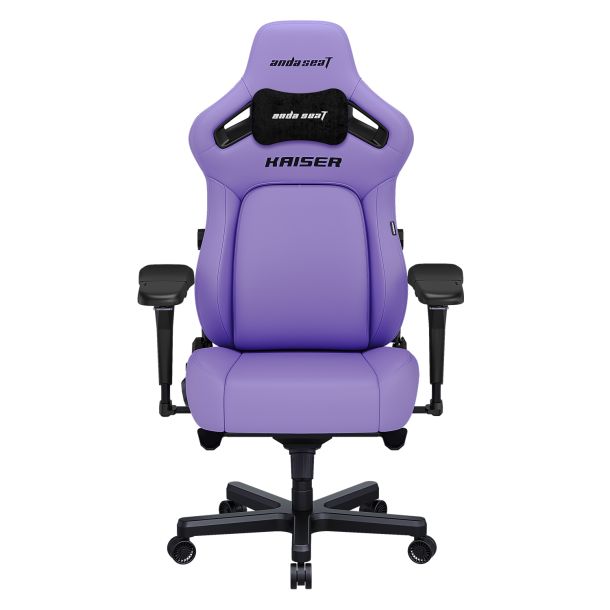Кресло геймерское Anda Seat Kaiser 4 Size L Premium PVC Purple (871470378) цена