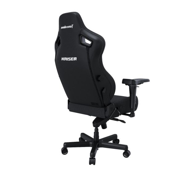 Кресло геймерское Anda Seat Kaiser 4 Size XL Linen Fabric Black (871405848) недорого