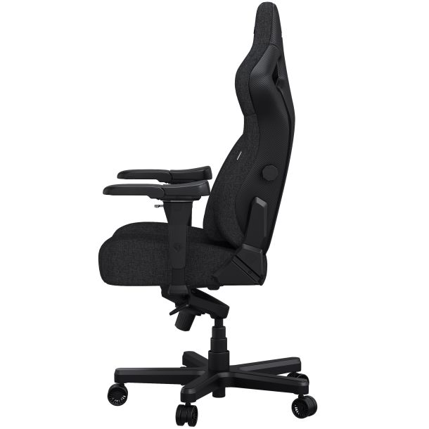 Кресло геймерское Anda Seat Kaiser 4 Size XL Linen Fabric Dark Grey (871485910) в Киеве