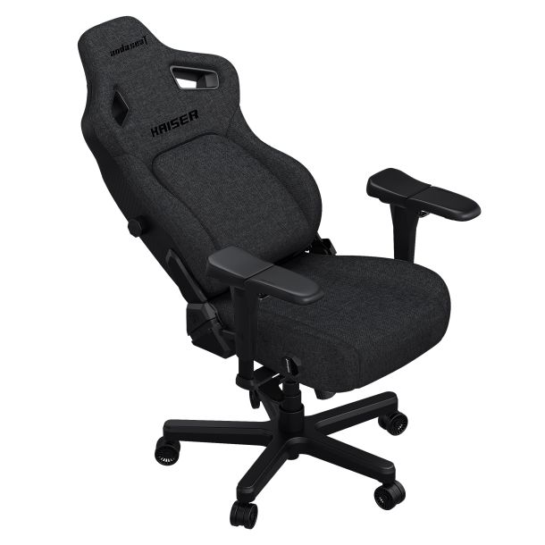 Кресло геймерское Anda Seat Kaiser 4 Size XL Linen Fabric Dark Grey (871485910) в интернет-магазине