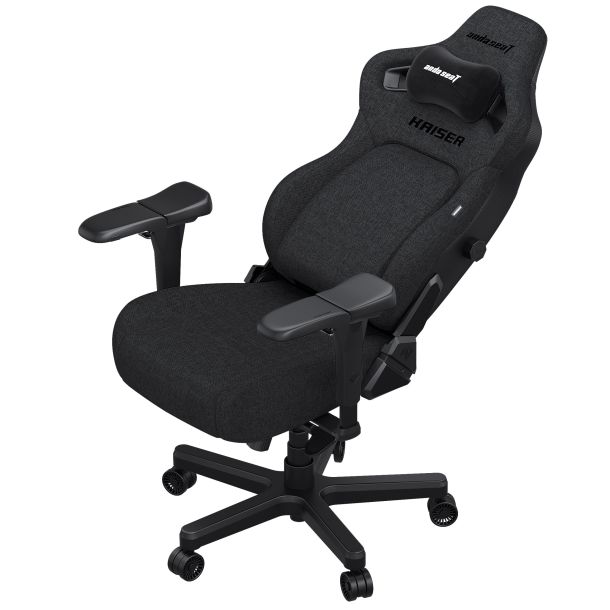 Кресло геймерское Anda Seat Kaiser 4 Size XL Linen Fabric Dark Grey (871485910) купить