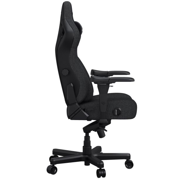 Кресло геймерское Anda Seat Kaiser 4 Size XL Linen Fabric Dark Grey (871485910) цена