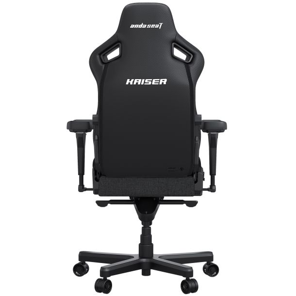 Кресло геймерское Anda Seat Kaiser 4 Size XL Linen Fabric Dark Grey (871485910) kupistul