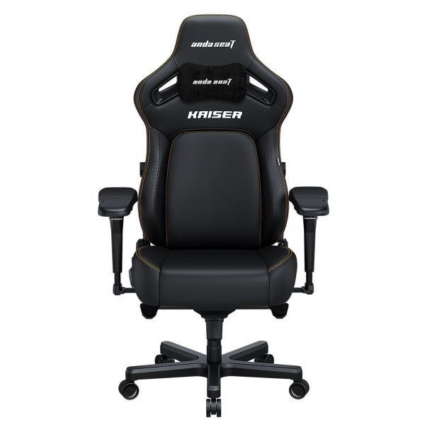 Кресло геймерское Anda Seat Kaiser 4 Size XL Premium PVC Black (871405840) цена