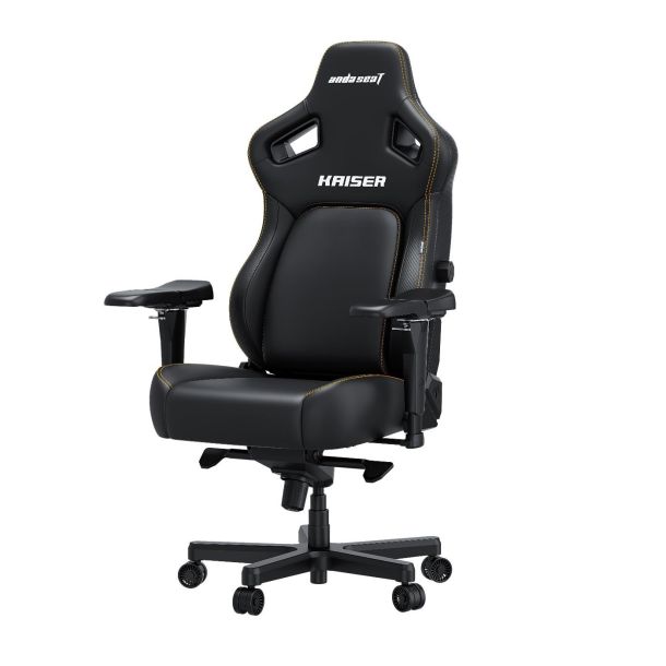 Кресло геймерское Anda Seat Kaiser 4 Size XL Premium PVC Black (871405840) kupistul