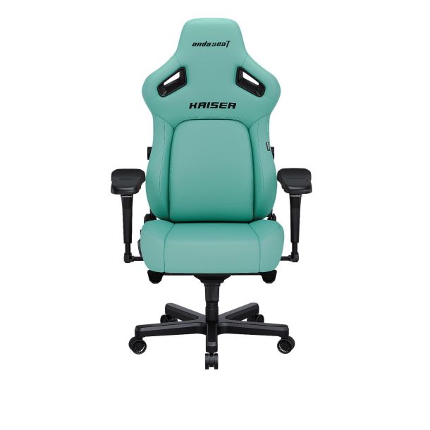 Кресло геймерское Anda Seat Kaiser 4 Size XL Premium PVC Green (871405845) kupistul