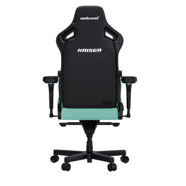 Кресло геймерское Anda Seat Kaiser 4 Size XL Premium PVC Green (871405845) недорого