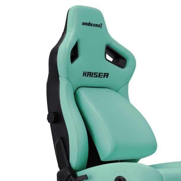 Кресло геймерское Anda Seat Kaiser 4 Size XL Premium PVC Green (871405845) в Украине