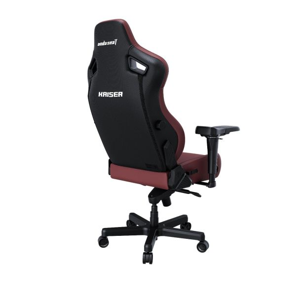 Крісло геймерське Anda Seat Kaiser 4 Size XL Premium PVC Maroon (871405843) kupistul