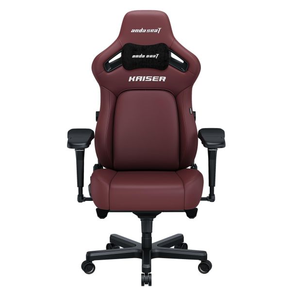Крісло геймерське Anda Seat Kaiser 4 Size XL Premium PVC Maroon (871405843) цена