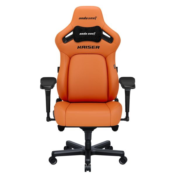 Кресло геймерское Anda Seat Kaiser 4 Size XL Premium PVC Orange (871405841) цена