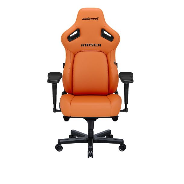 Кресло геймерское Anda Seat Kaiser 4 Size XL Premium PVC Orange (871405841) недорого