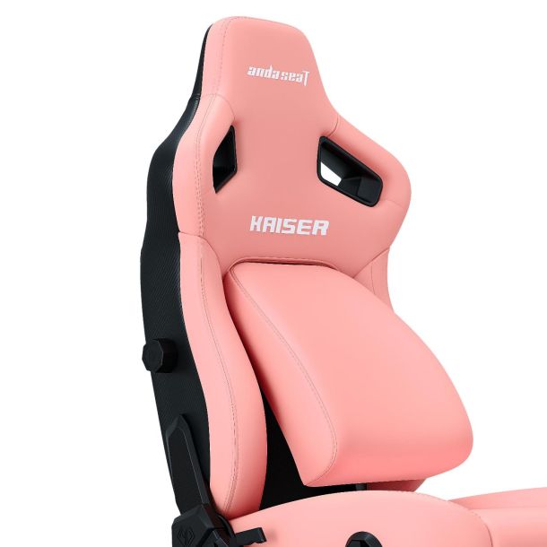 Кресло геймерское Anda Seat Kaiser 4 Size XL Premium PVC Pink (871405842) в Украине