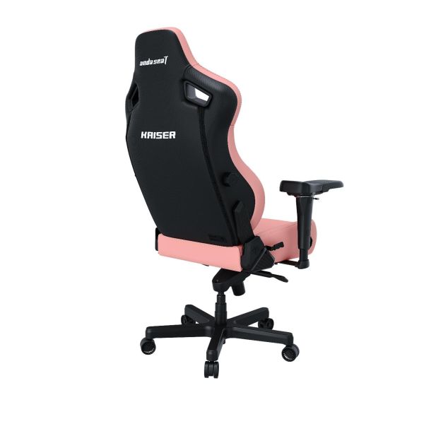 Кресло геймерское Anda Seat Kaiser 4 Size XL Premium PVC Pink (871405842) kupistul