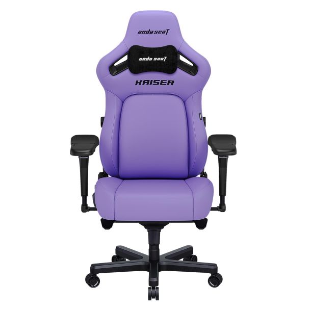 Крісло геймерське Anda Seat Kaiser 4 Size XL Premium PVC Purple (871405846) цена