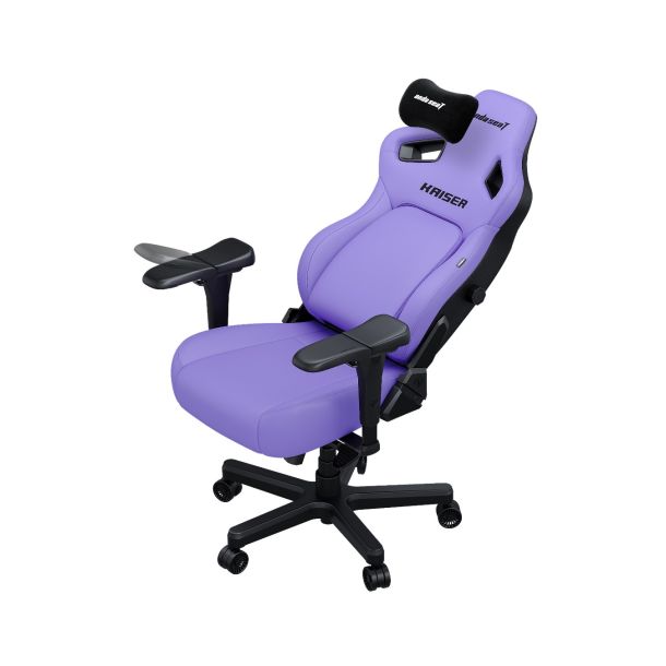 Крісло геймерське Anda Seat Kaiser 4 Size XL Premium PVC Purple (871405846) дешево