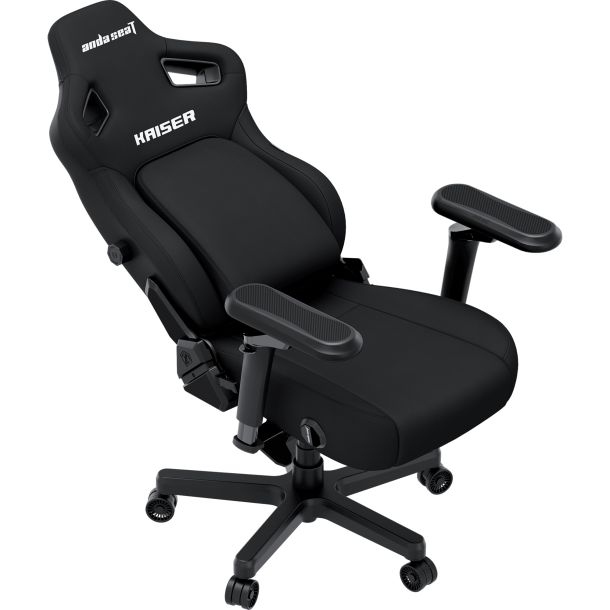 Кресло геймерское Anda Seat Kaiser 4 V2 Size XL Linen Fabric Black (871488833) kupistul