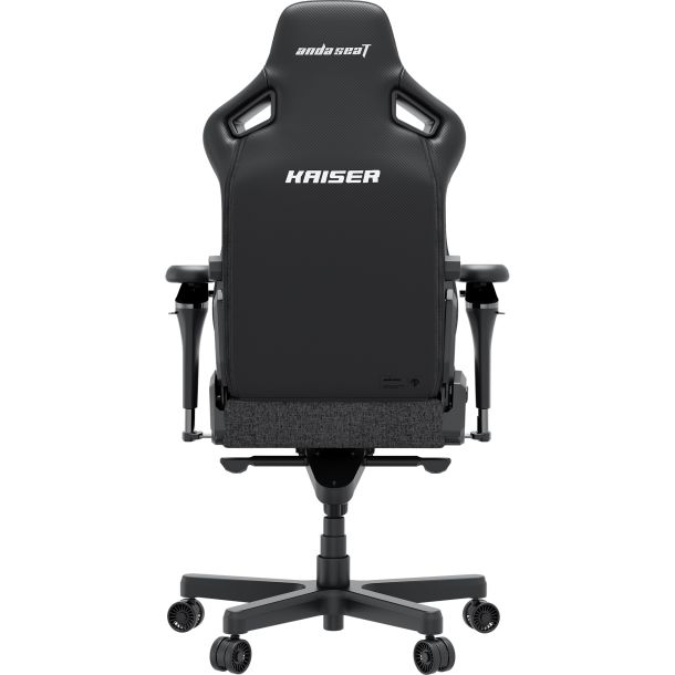 Кресло геймерское Anda Seat Kaiser 4 V2 Size XL Linen Fabric Dark Grey (871488835) недорого