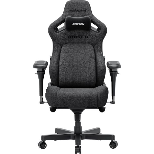 Кресло геймерское Anda Seat Kaiser 4 V2 Size XL Linen Fabric Dark Grey (871488835) купить