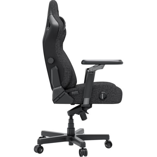 Кресло геймерское Anda Seat Kaiser 4 V2 Size XL Linen Fabric Dark Grey (871488835) дешево