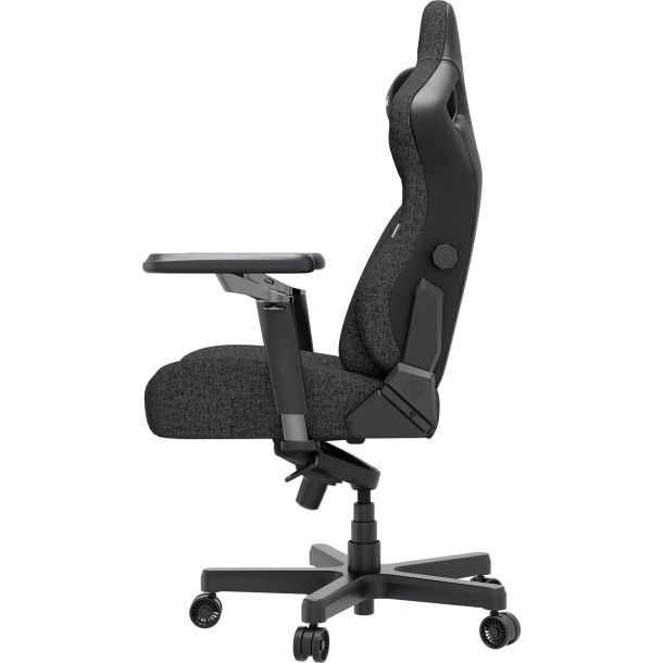 Кресло геймерское Anda Seat Kaiser 4 V2 Size XL Linen Fabric Dark Grey (871488835) с доставкой