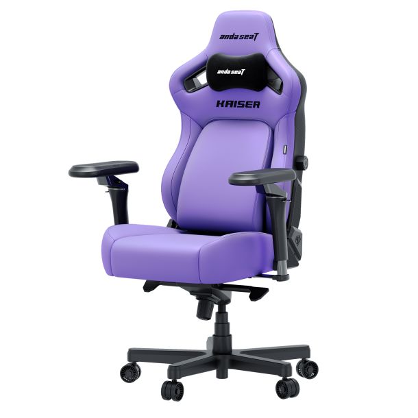 Крісло геймерське Anda Seat Kaiser 4 V2 Size XL Purple (871488830) цена