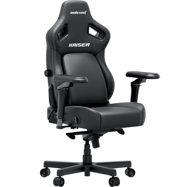 Крісло геймерське Anda Seat Kaiser 4 V2 Size XL PVC Black (871488832) фото