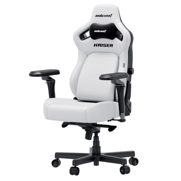 Крісло геймерське Anda Seat Kaiser 4 V2 Size XL White (871488826) цена