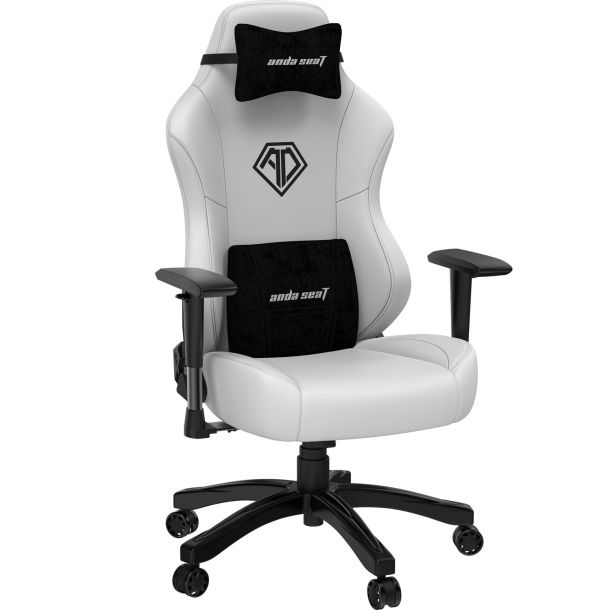 Крісло геймерське Anda Seat Phantom 3 L White (87524368) в Украине