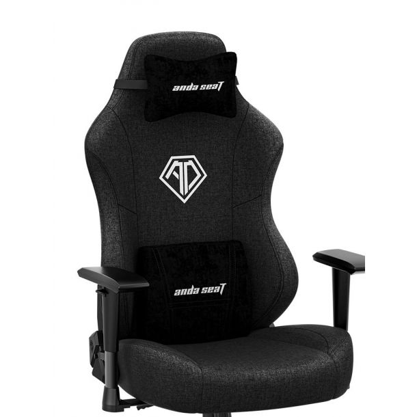 Крісло геймерське Anda Seat Phantom 3 Size L Fabric Black (87735973) в интернет-магазине