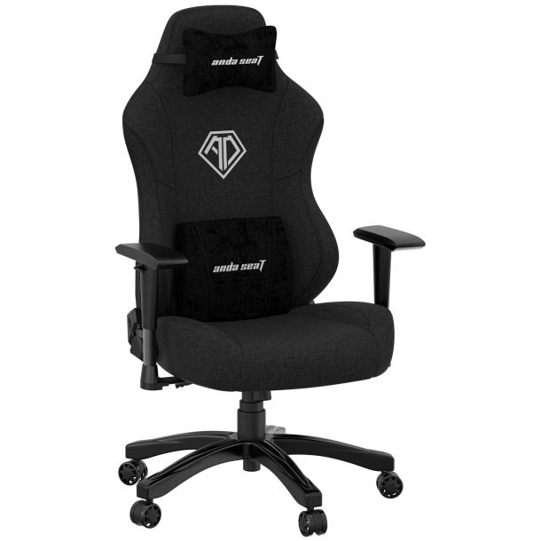 Крісло геймерське Anda Seat Phantom 3 Size L Fabric Black (87735973) недорого