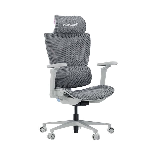 Крісло геймерське Anda Seat X-Air Pro Size XL Mesh Gray Twilight (871470644) фото