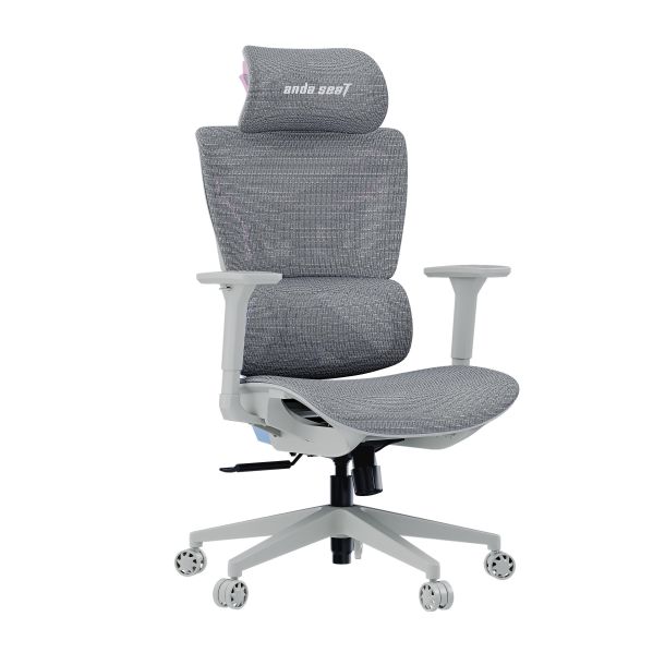 Крісло геймерське Anda Seat X-Air Mega Size XL Mesh Gray Twilight (871470642) в интернет-магазине