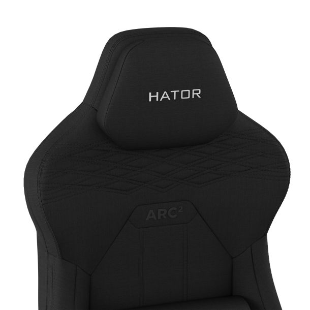 Крісло геймерське Hator Arc 2 Fabric Чорний, Black (781470324) kupistul
