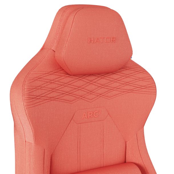 Крісло геймерське Hator Arc 2 Fabric Чорний, Orange (781470328) в Украине